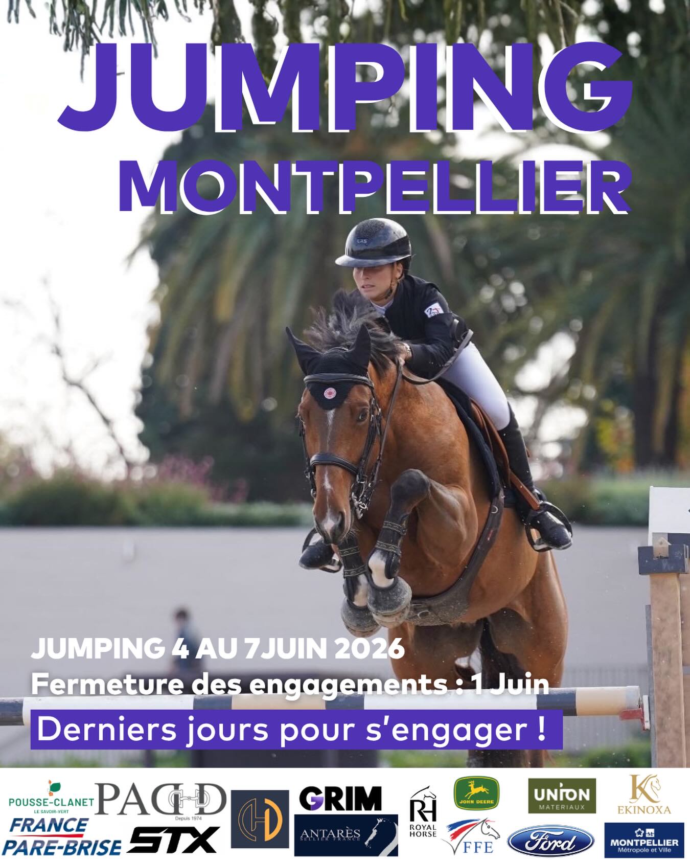 Ekinoxa, partenaire du Jumping de Montpellier 2026